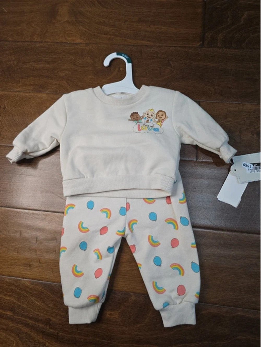 0 to 3m brand new cocoa melon, sweatsuit, item 404G5